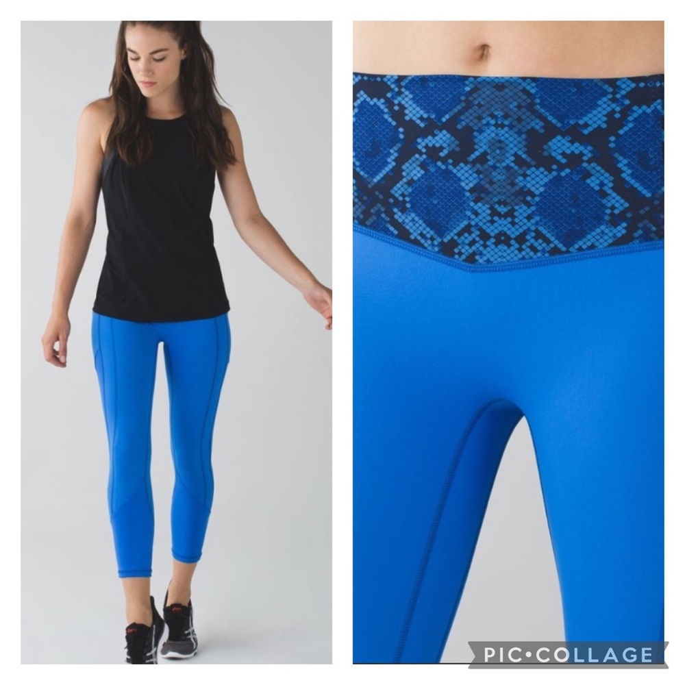 Rare Lululemon All The Right Places Crop Legging